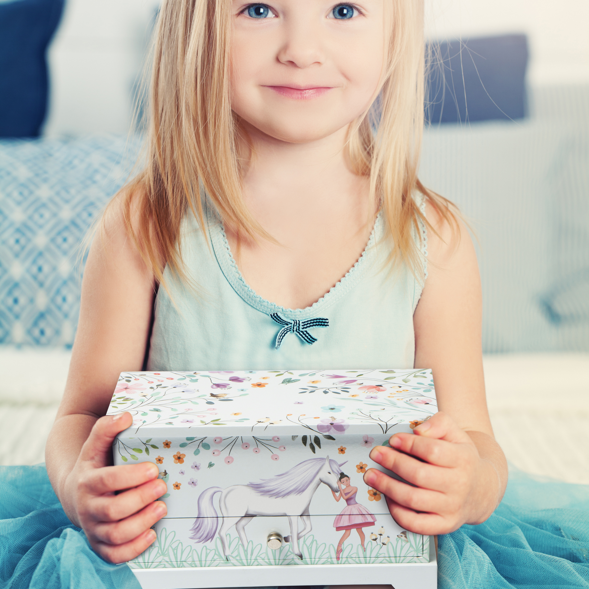 ABI + OLIE Ballerina Kids Jewelry Box for Girls - Little Girls